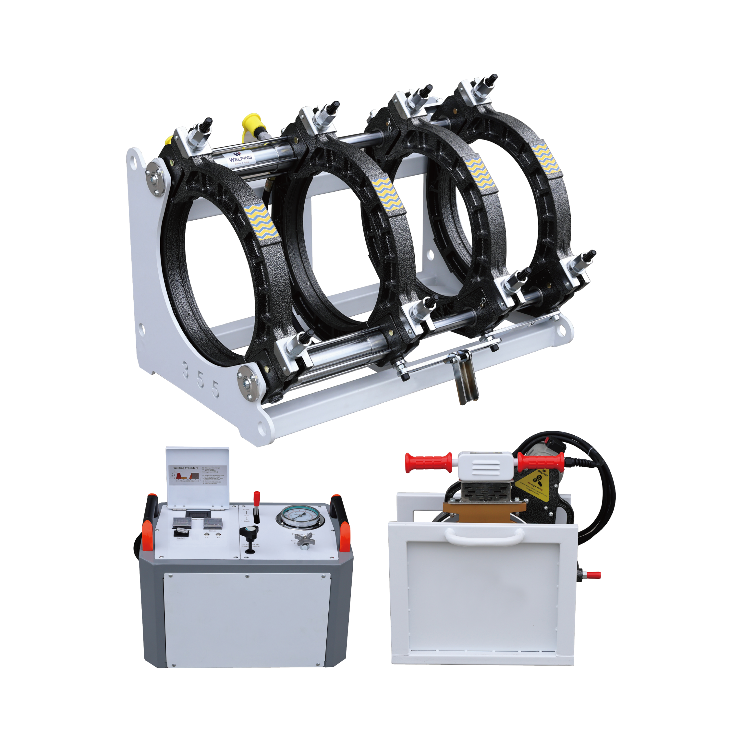 Termofusionadora de Tuberia Welping 355A Pro