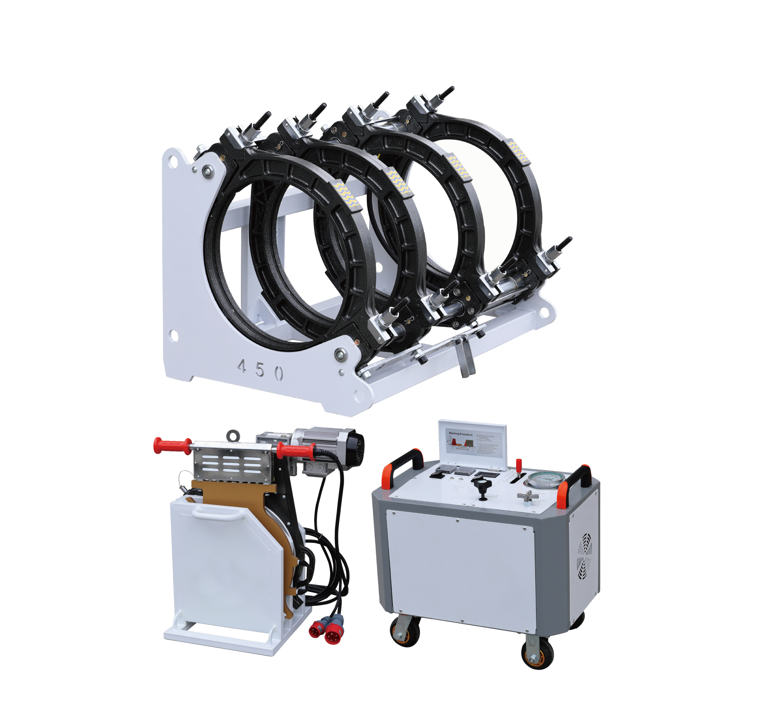 Termofusionadora de Tuberia Welping 450A Pro